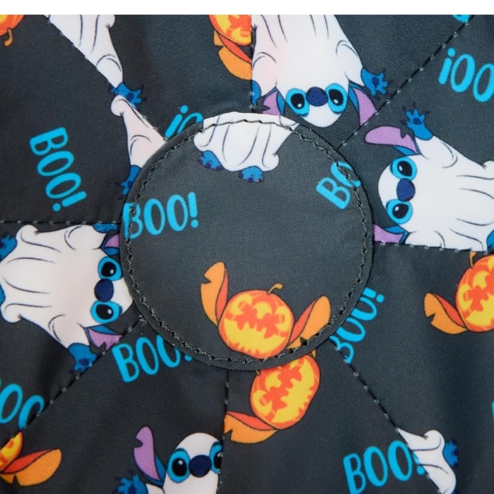 Loungefly X Disney Figural Stitch Jack o lantern  glow in the dark Crossbody🎃🎃 - Picture 10 of 13
